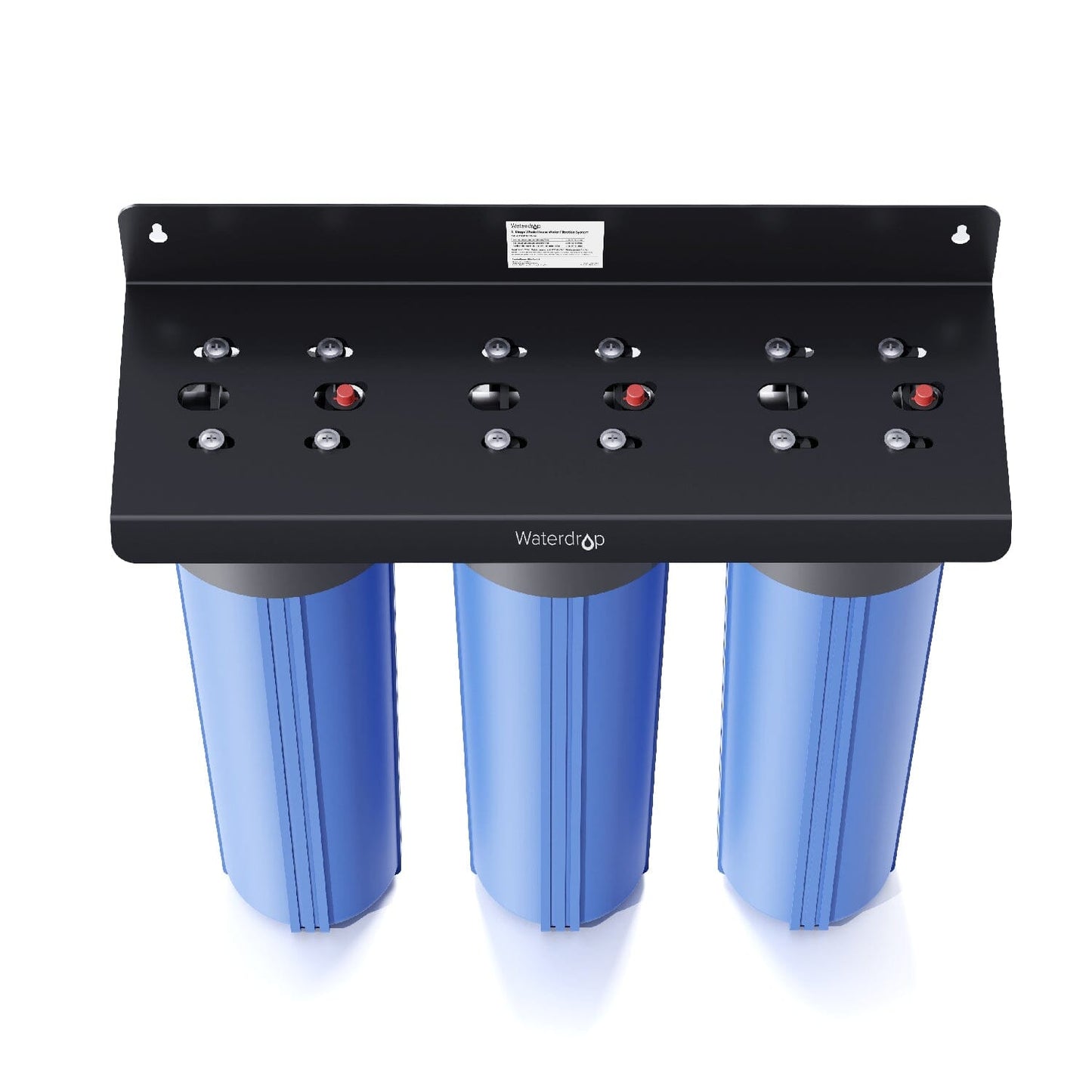 Waterdrop 3-Stage Whole House Water Filter System | Reduce Iron &