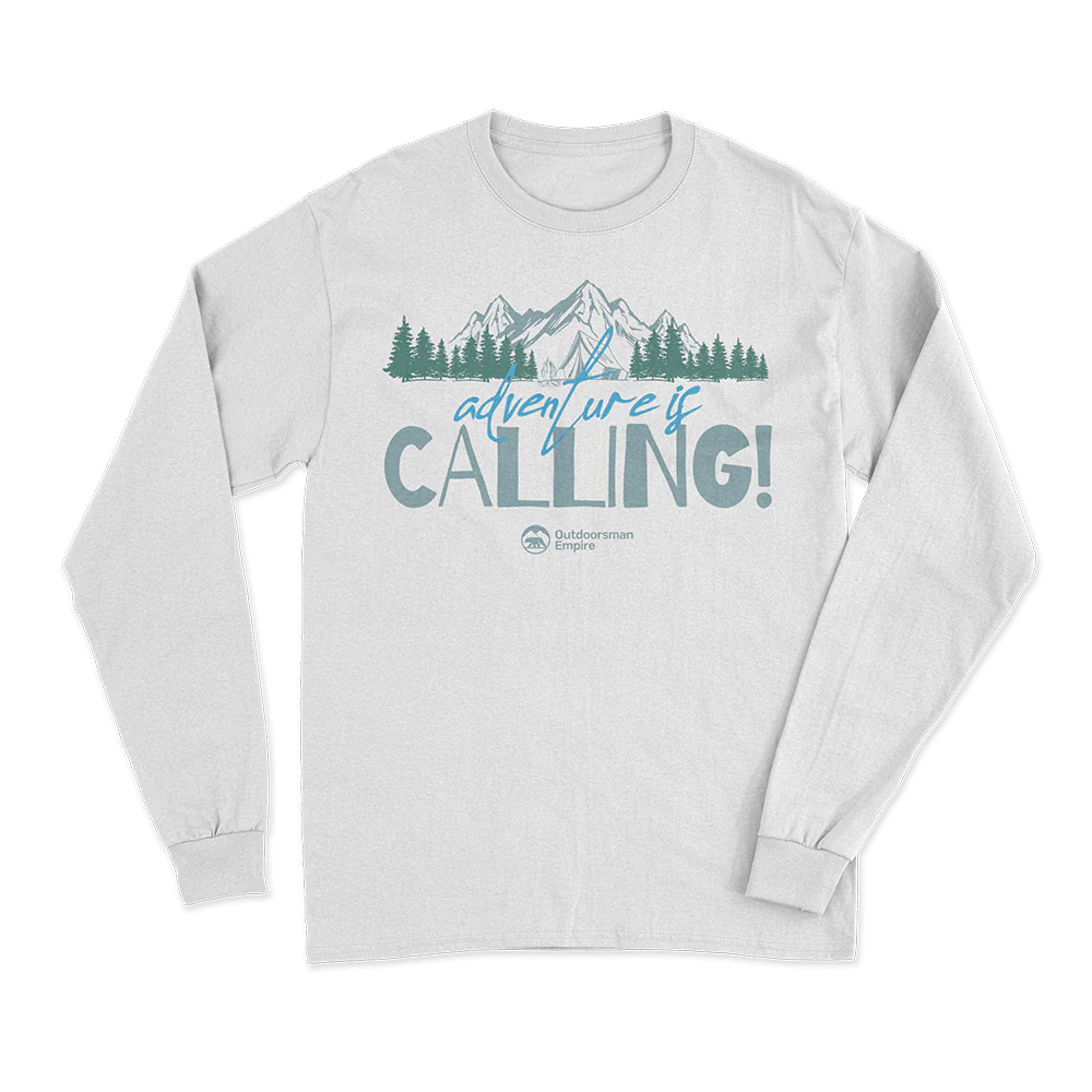 Adventure Camping Men Long Sleeve Shirt