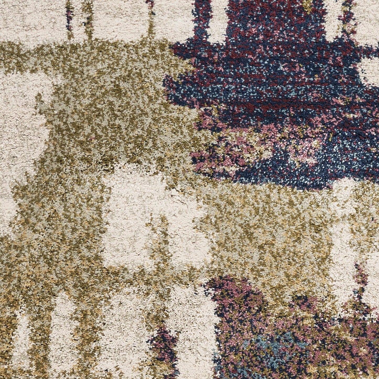 7' x 9' Polypropylene Ivory Area Rug
