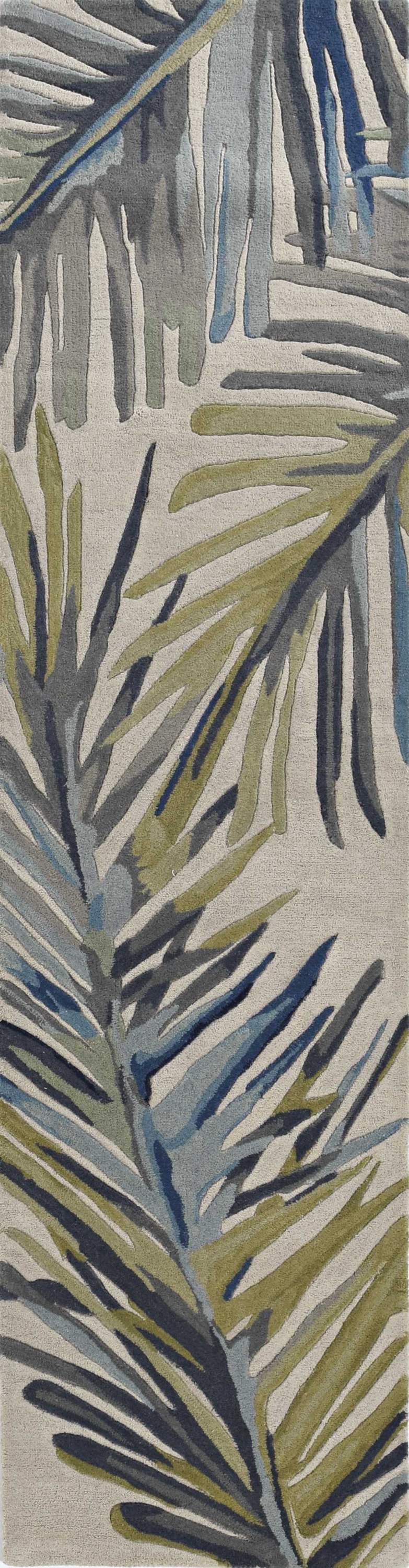 9inchesx13inches Grey Machine Woven Distressed Chevron Indoor Area Rug