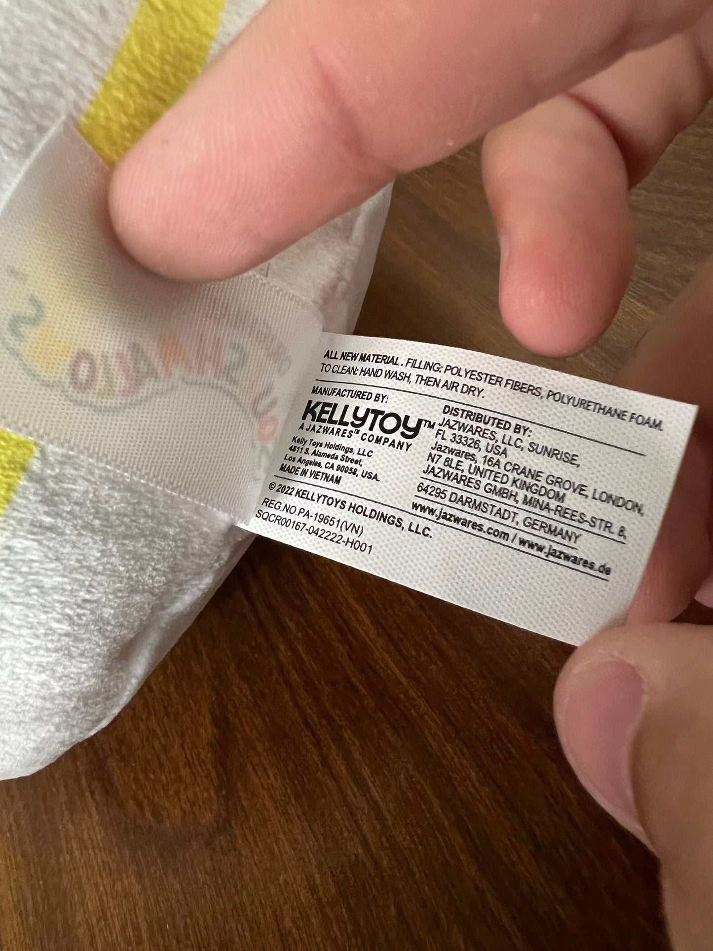 Squishmallows 7.5" Lupi The Cereal Bowl - 2022 Kellytoy