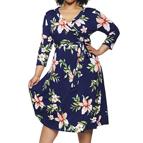 Maternity Plus Size Women's Dresses Autumn Dress