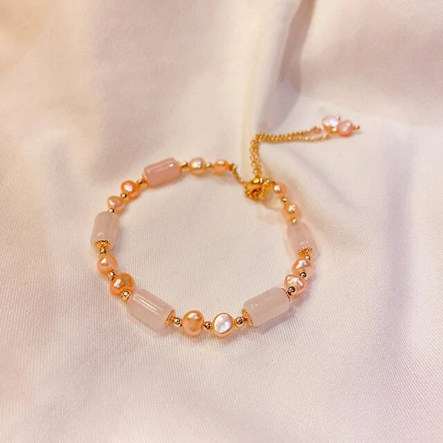 2021 Korean Natural Freshwater Pearls Bracelet