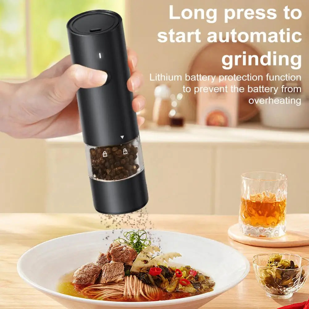Usb Rechargeable Pepper Grinder Usb Rechargeable Electric Salt Pepper