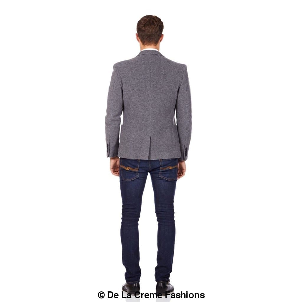 De La Creme MAN - Mens Wool Blend Blazer