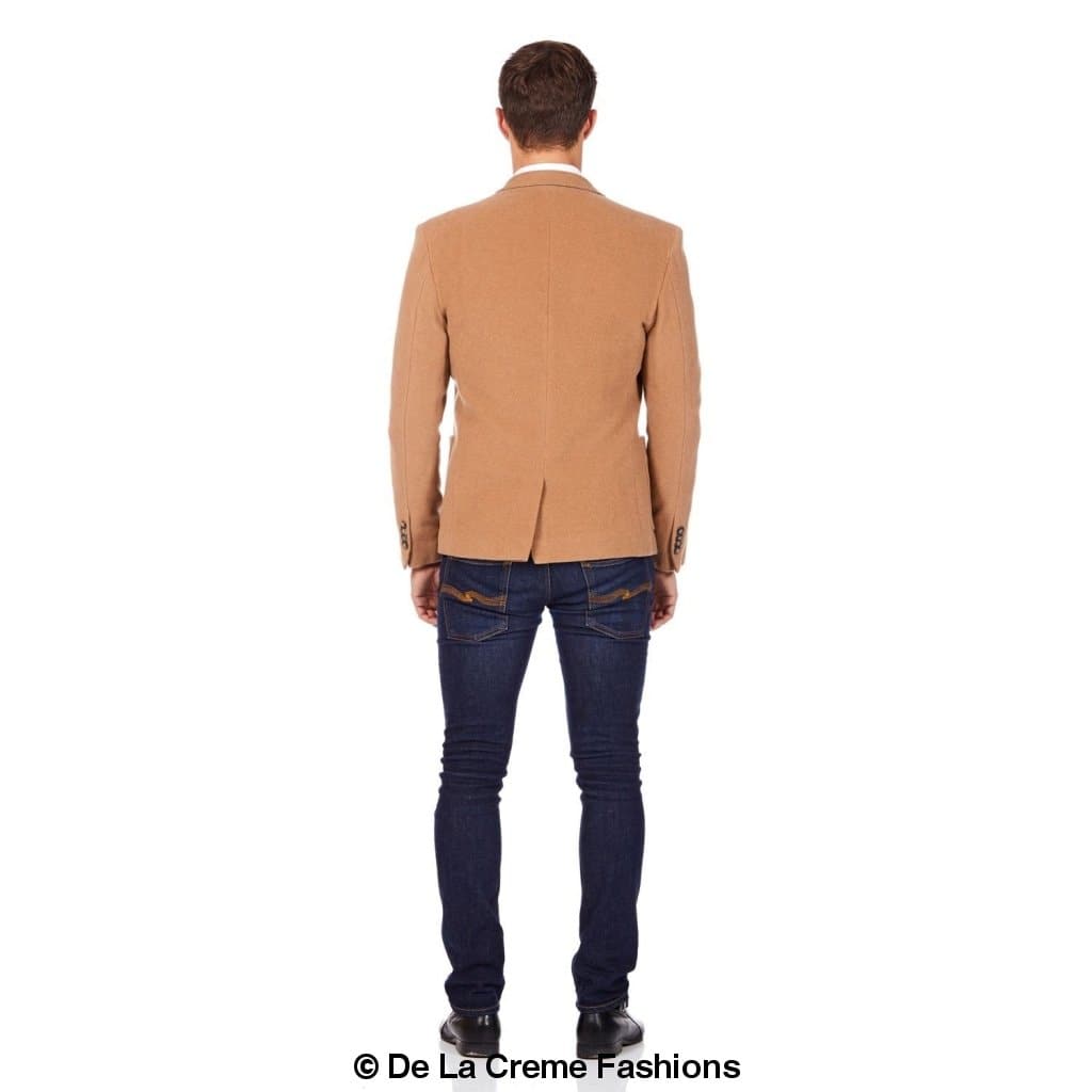 De La Creme MAN - Mens Wool Blend Blazer
