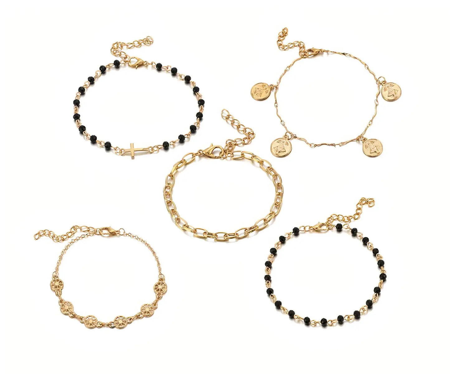 Stacked Bracelet Set #17