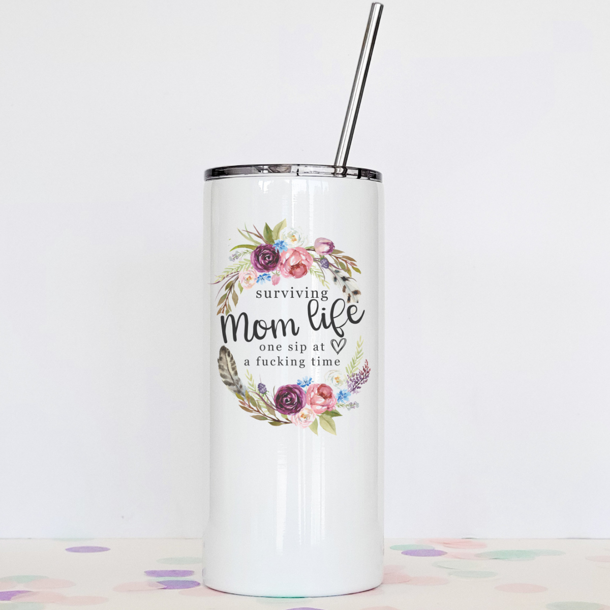 Mom Life Tumbler