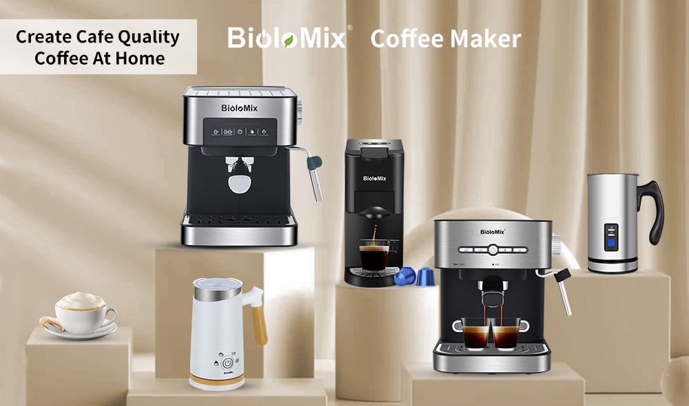 1200W 20 Bar Espresso Coffee Machine Instant Preheat Coffee Maker with