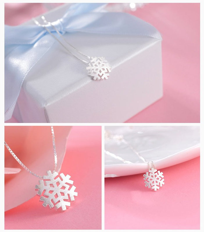 Snowflake Pendant Necklace