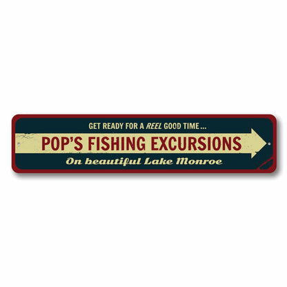 Fishing Excursions Sign