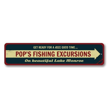 Fishing Excursions Sign