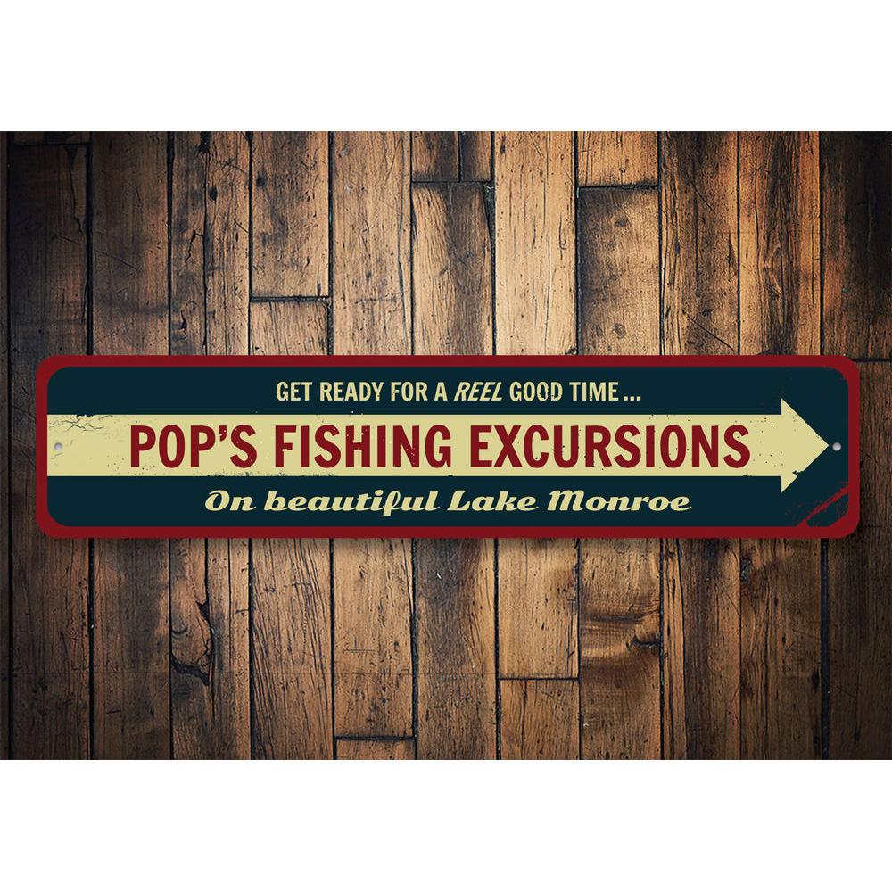 Fishing Excursions Sign