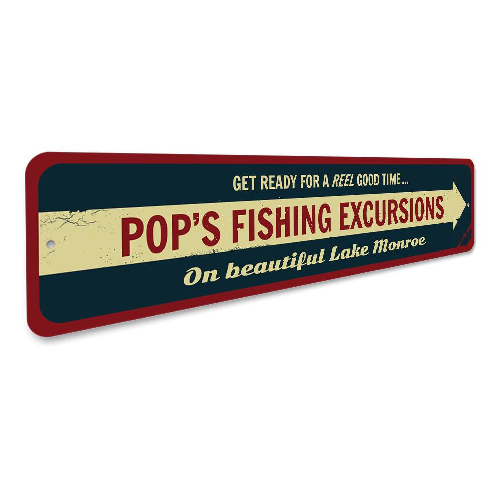 Fishing Excursions Sign
