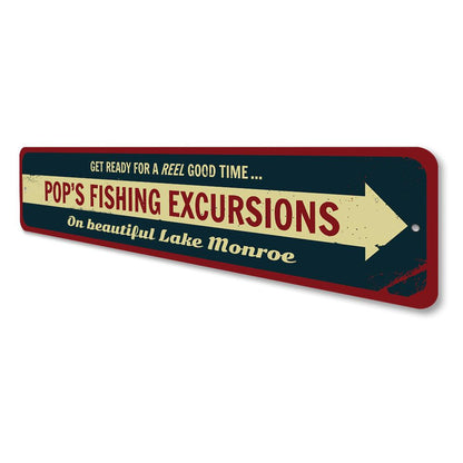 Fishing Excursions Sign