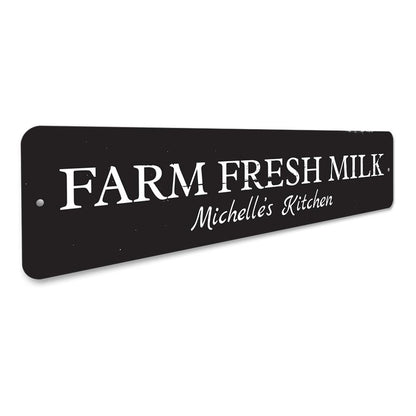 Farm Fresh Milk Sign