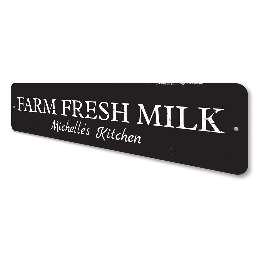 Farm Fresh Milk Sign
