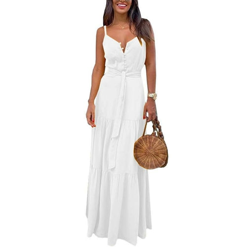 Party Night Elegant Sexy Maxi Summer Dress