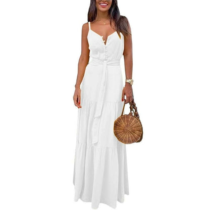 Party Night Elegant Sexy Maxi Summer Dress