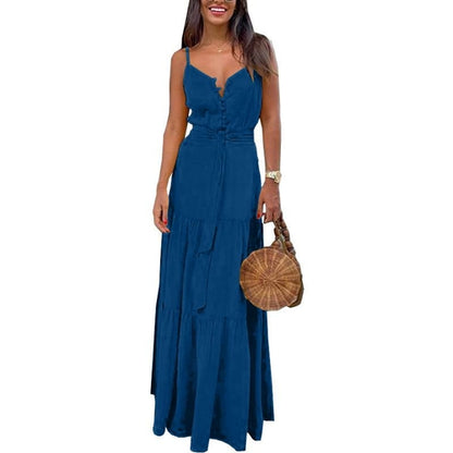Party Night Elegant Sexy Maxi Summer Dress