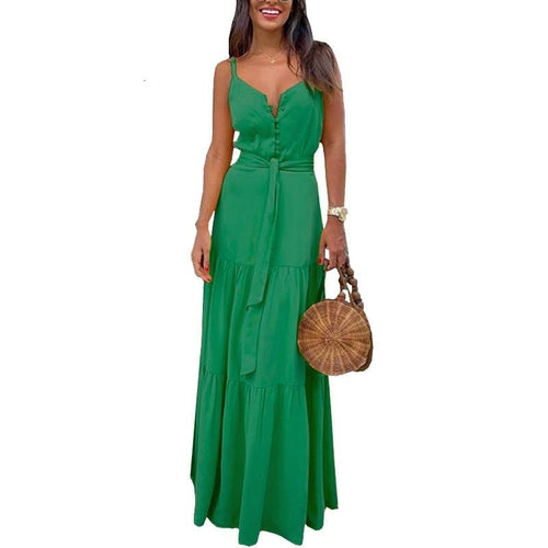 Party Night Elegant Sexy Maxi Summer Dress