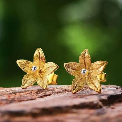 Golden Lily Stud