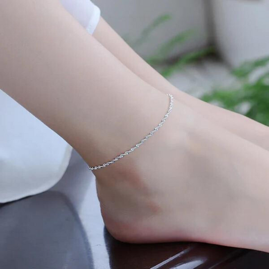 Weave Chain Anklet