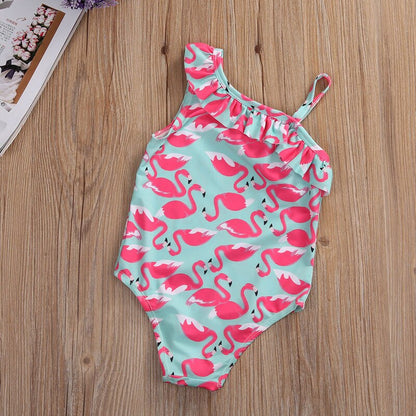Girls Swimming Costume Swimsuit Swimwear Kids