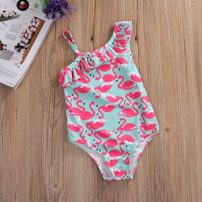 Girls Swimming Costume Swimsuit Swimwear Kids