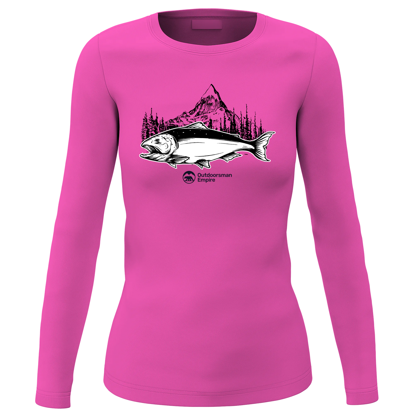 Fishing Mountain' Long Sleeve for Women