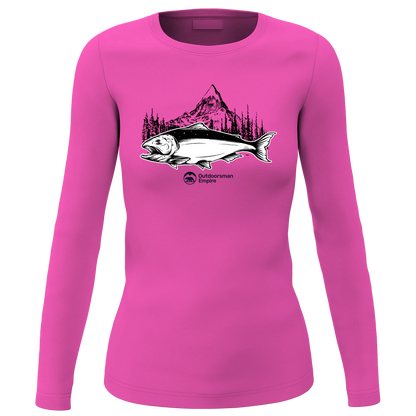 Fishing Mountain' Long Sleeve for Women