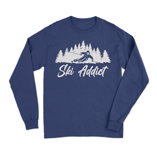Ski Addict Long Sleeve T-Shirt
