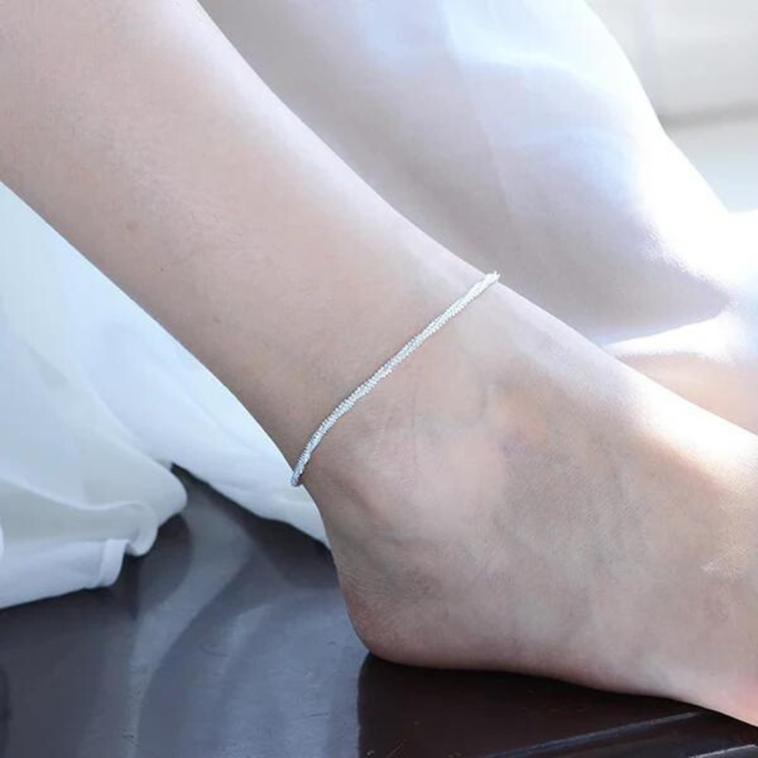 Weave Chain Anklet