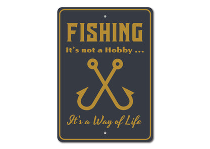 Fishing Hobby Sign