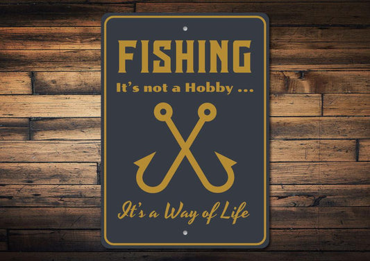 Fishing Hobby Sign