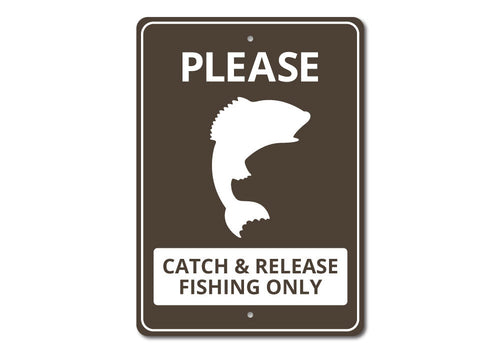 Fishing Notice Sign