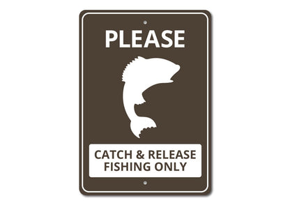 Fishing Notice Sign
