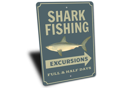 Shark Fishing Sign