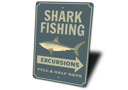 Shark Fishing Sign
