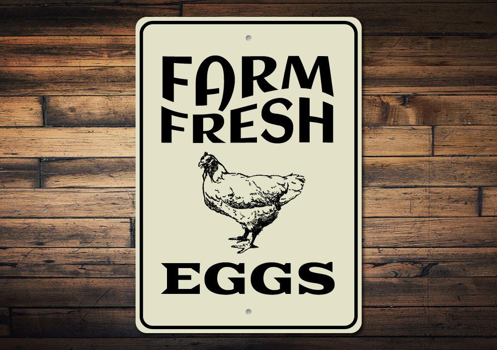 Egg Farm Sign