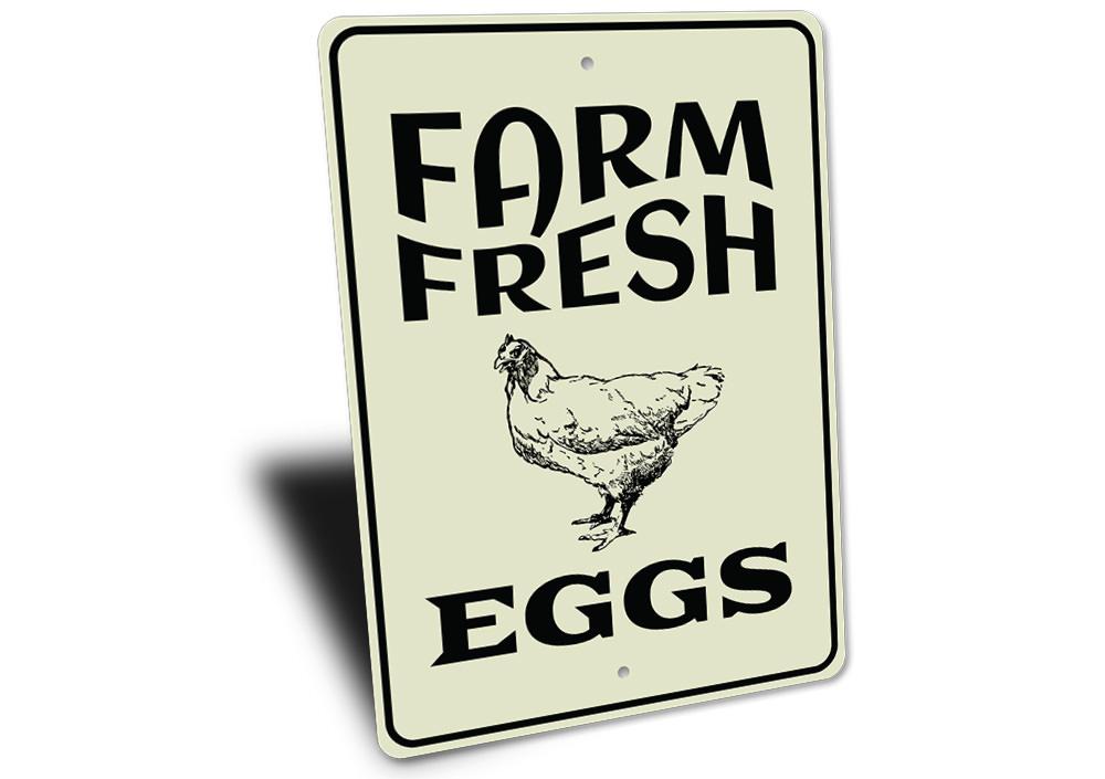 Egg Farm Sign