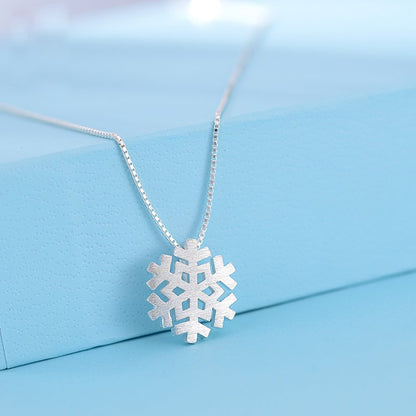 Snowflake Pendant Necklace