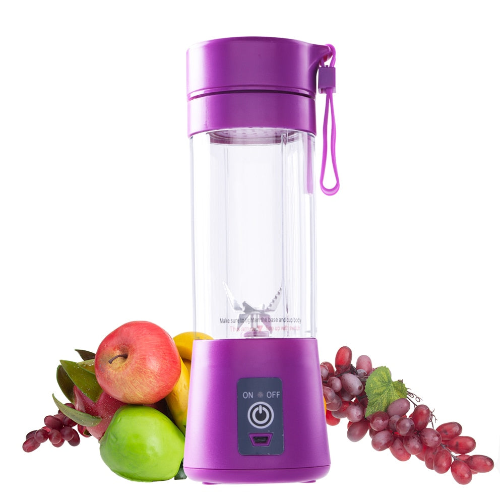 400ml Portable Juice Blender USB Juicer Cup Multi