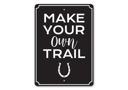 Horse Trail Sign