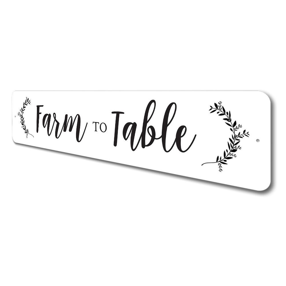 Farm to Table Sign