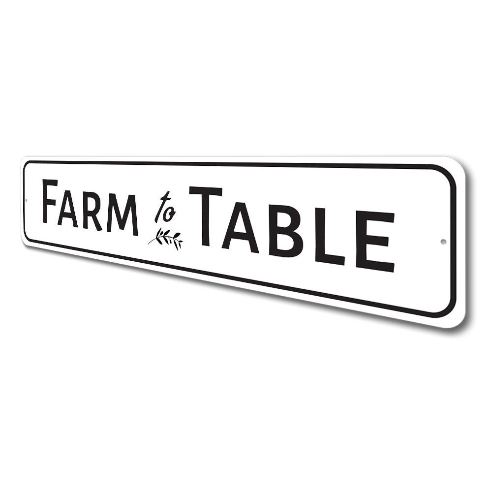 Farm To Table Kitchen Sign