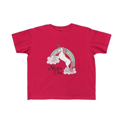 Shine On Unicorn Kid Girls Tee