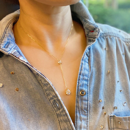 Superior Shine Drop Necklace