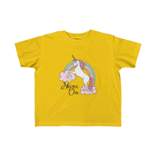 Shine On Unicorn Kid Girls Tee