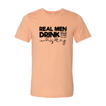 DT0182 Real Men Drink Whiskey Shirt